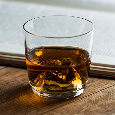 Verre à Whisky "Chaine de Montagne" | Cristal Sky