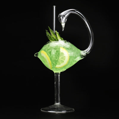 Verres à Cocktails <br> Cygnes Majestueux