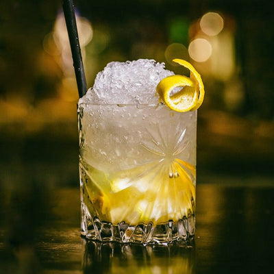 verre cocktail soleil levant