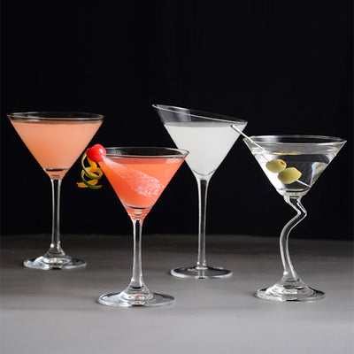 Verre à Martini Bord Penché pour vos cocktails maison