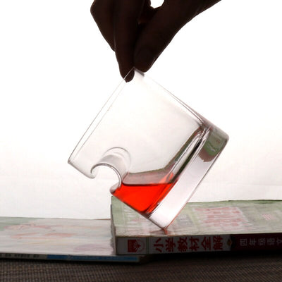 Verre à Whisky Porte Cigare <br> Fond Rond