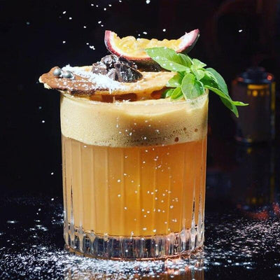 Verre à Whisky Stries Verticales | Cristal Sky