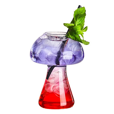 Verre à cocktail champignon pour spritz, mocktails et desserts glacés