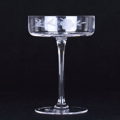 Verre à Cocktail Coupe Carré Gravée