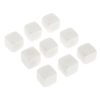 Pierres à Whisky en Cube de Granite Blanc | Cristal Sky
