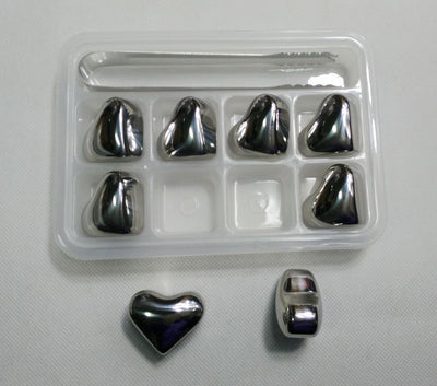 Pierres à Whisky "Coeur d'Acier" | Cristal Sky