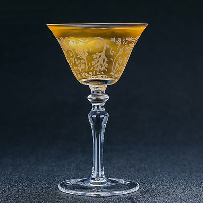 Verre à Cocktail Nick and Nora Gravé, idée cadeau art du cocktail