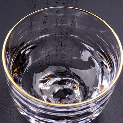 Verre à Whisky liseré doré | Cristal Sky