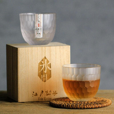 Verre à Whisky Japonais Ruche Edo | Cristal Sky