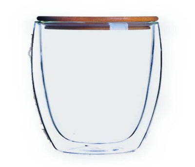 Verre à Whisky Couvercle Bambou | Cristal Sky