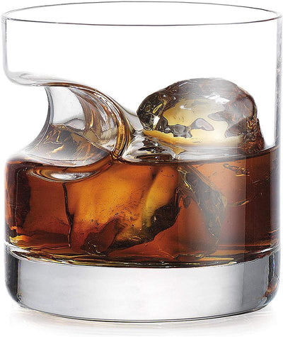 Verre à Whisky Porte Cigare <br> Fond Rond