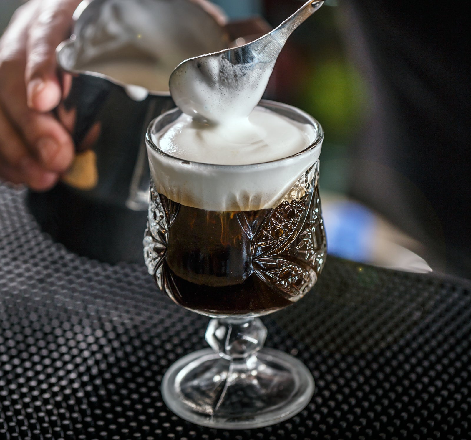 irish coffee whisky café