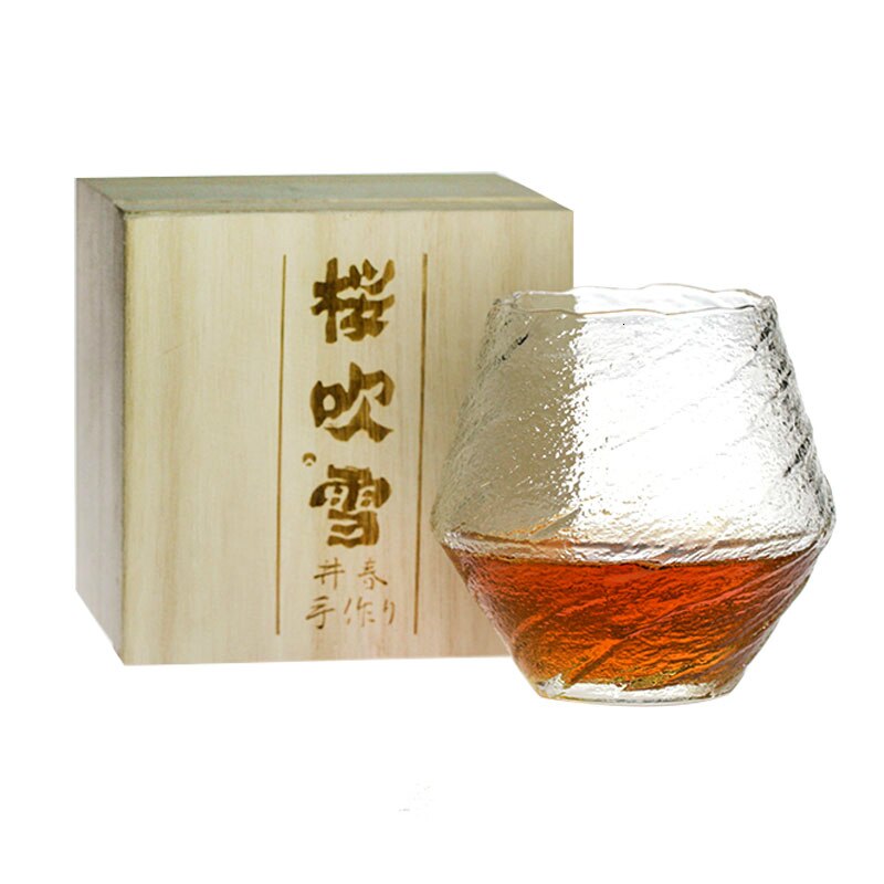 Verre à Whisky Japonais dépoli | Cristal Sky