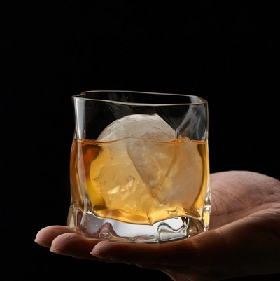 verre à whisky tumbler grand glaçon