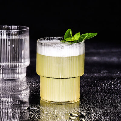 Verre à Whisky "Rayures Japonaises" | Cristal Sky