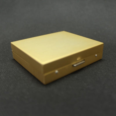 Coffret Pierres à Whisky Dés Dorés | Cristal Sky