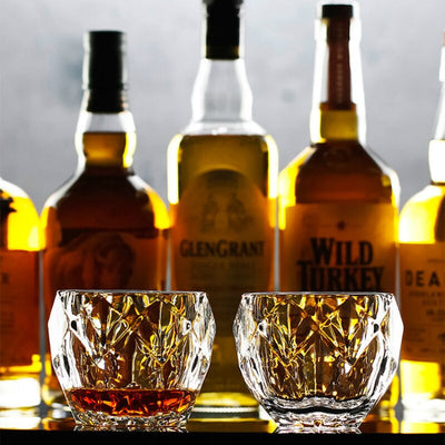 verre a whiskey en cristal