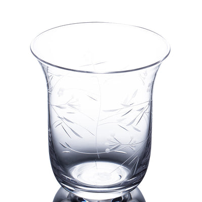Verre à Whisky Feuillage Gravé | Cristal Sky