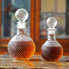 2 carafes fioles whisky