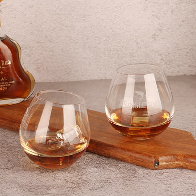 Verres à Whisky à bascule glaçons| Cristal Sky