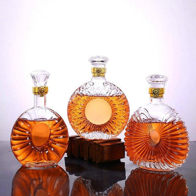 Carafe à Whisky "Couronne Striée"