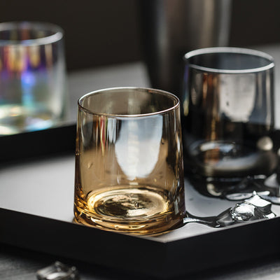 Verre à Whisky Tumbler Ambré | Cristal Sky