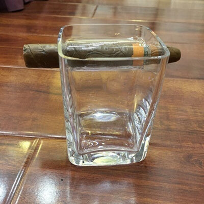 Verre à bourbon Porte Cigare | Cristal Sky