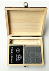 Coffret de Pierres à Whisky en Granite | Cristal Sky