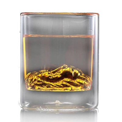 Verre à Whisky Double Paroi Tête de Lion