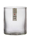 Verre à Whisky Tumbler "Rayures Japonaises" | Cristal Sky